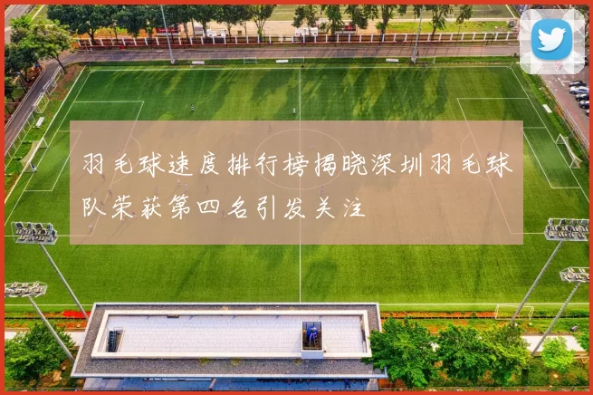 羽毛球速度排行榜揭晓深圳羽毛球队荣获第四名引发关注