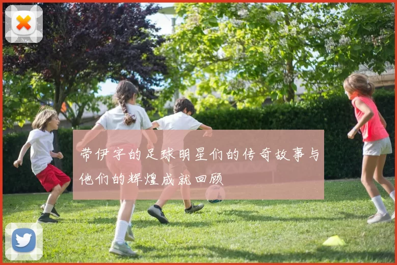带伊字的足球明星们的传奇故事与他们的辉煌成就回顾